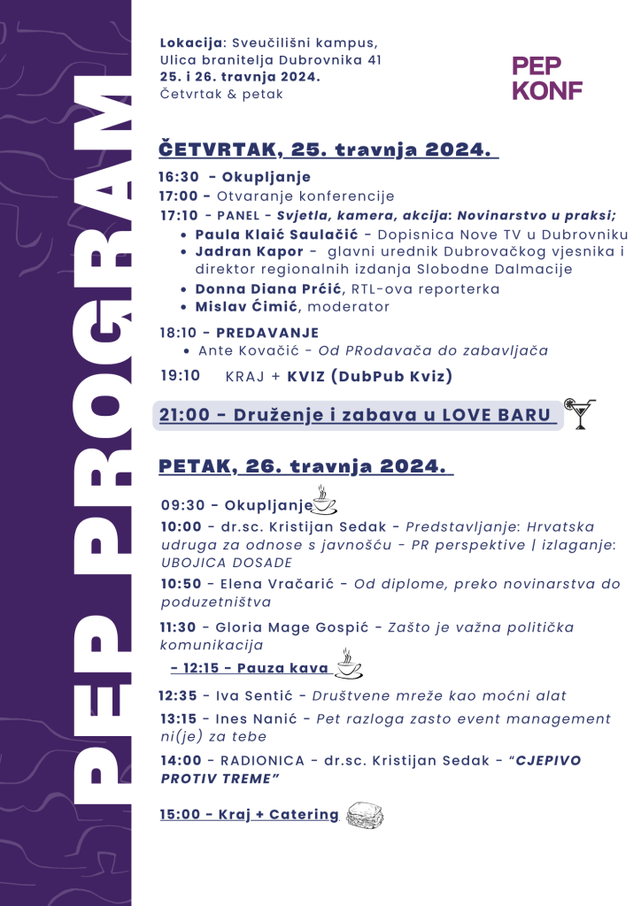 vizual pep konferencija