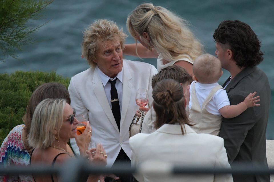 rod stewart vjencanje vrt palmi prijem 42