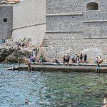 porporela spica turisti kupanje