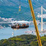 Dinner in the sky Dubrovnik 1