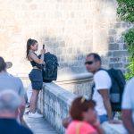 ljeto predvecer stradun grad 10