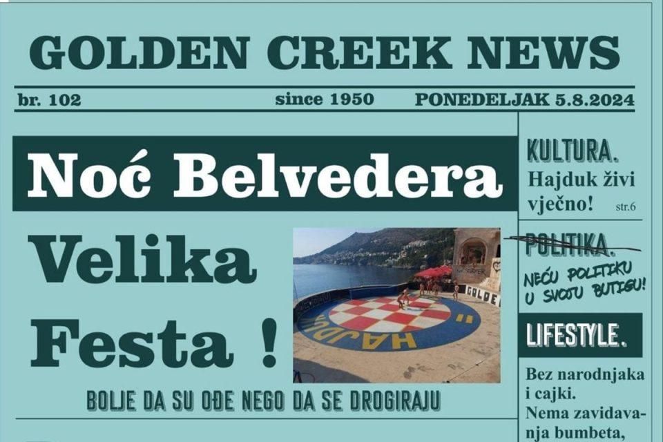 noc belvedera plakat