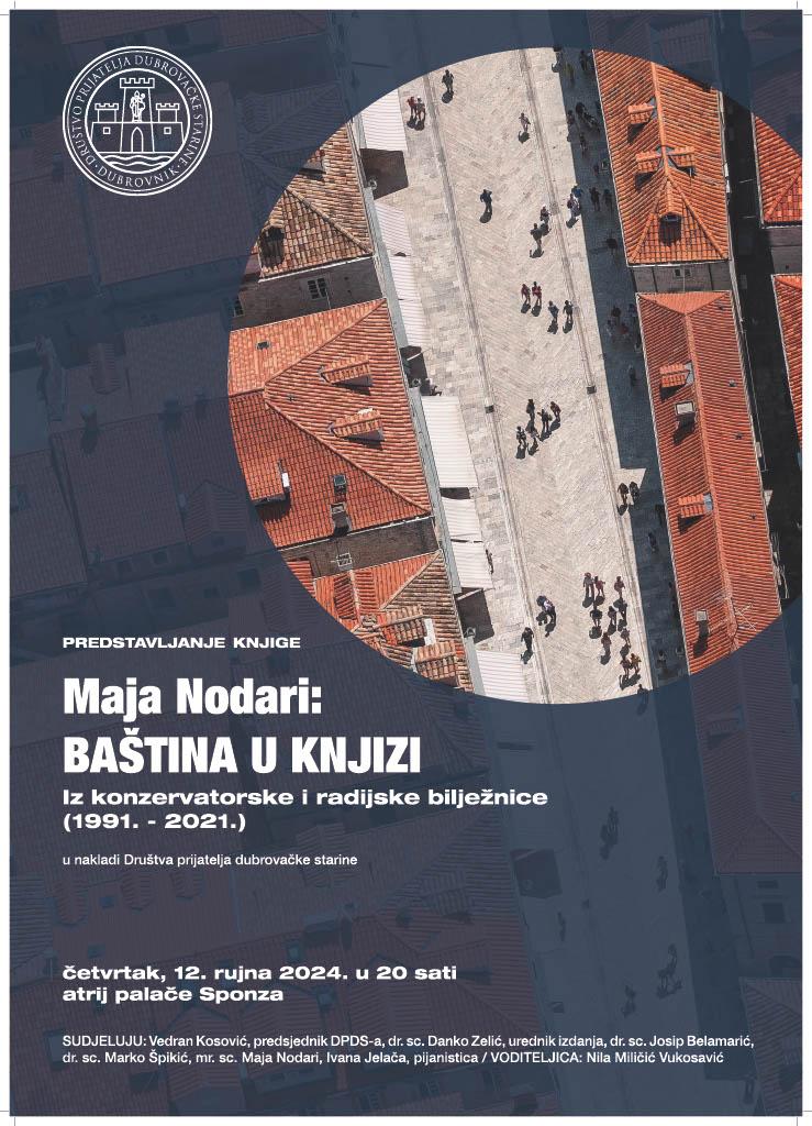 Maja Nodari Bastina u knjizi plakat