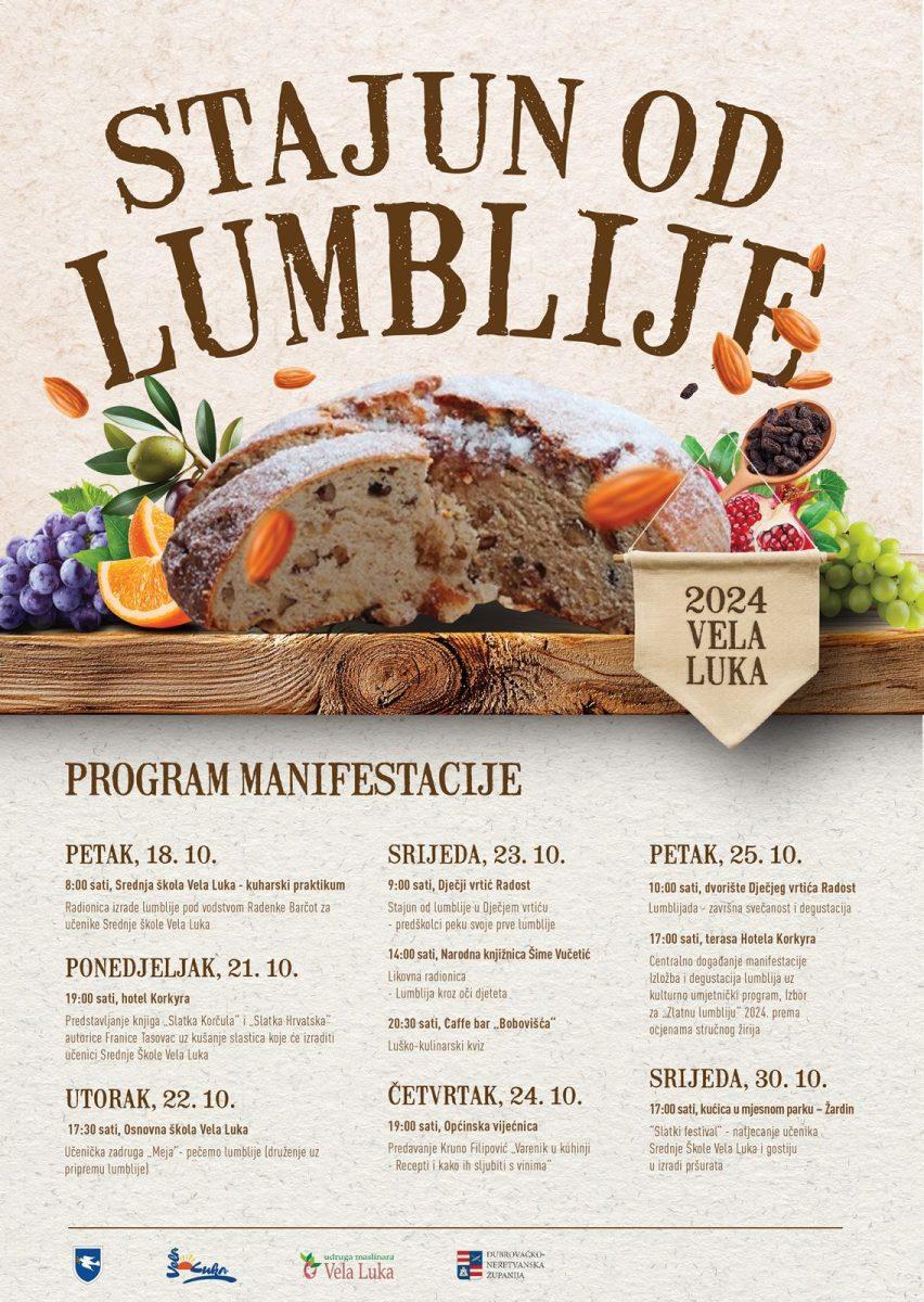Program manifestacije Stajun od lumblije 2024 1s