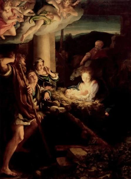 Božićna umjetnička djela kroz povijest 4 Antonio da Correggio