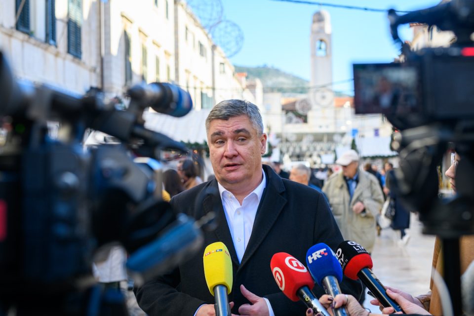 Milanovic u gradu izjava za medije