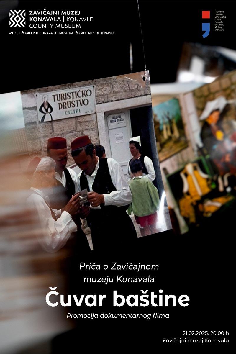 Pozivnica plakat promocija filma Cuvar bastine 1