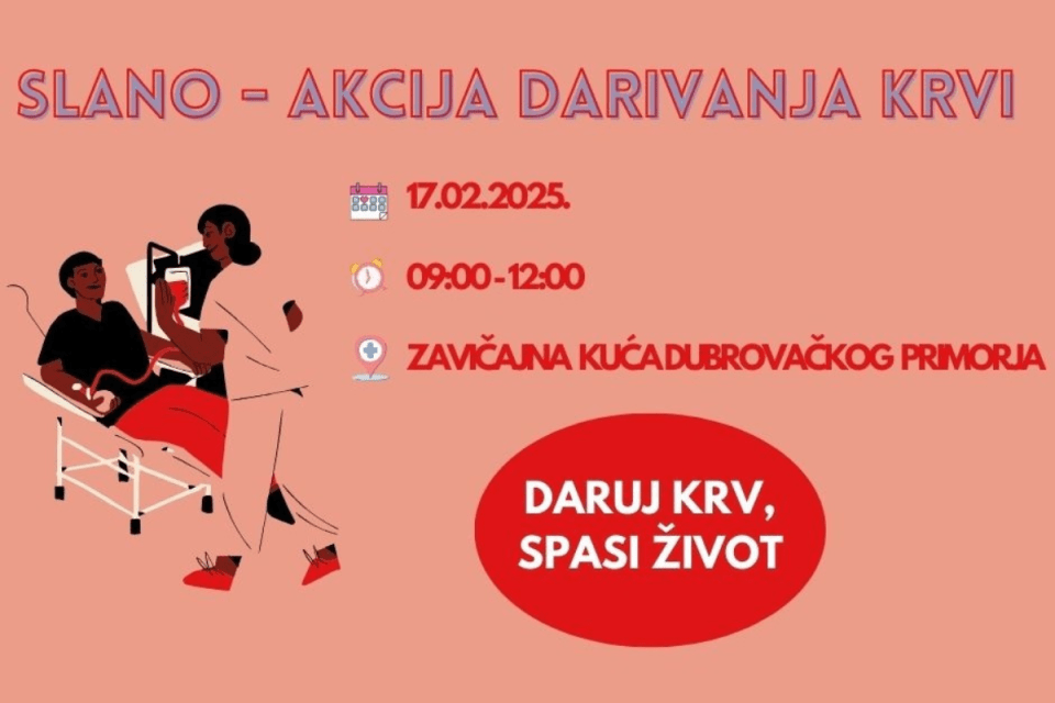 slano akcija davanja krvi