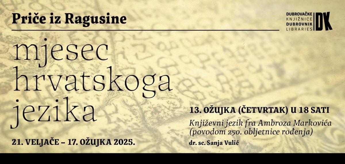 mjesec hrv jezika