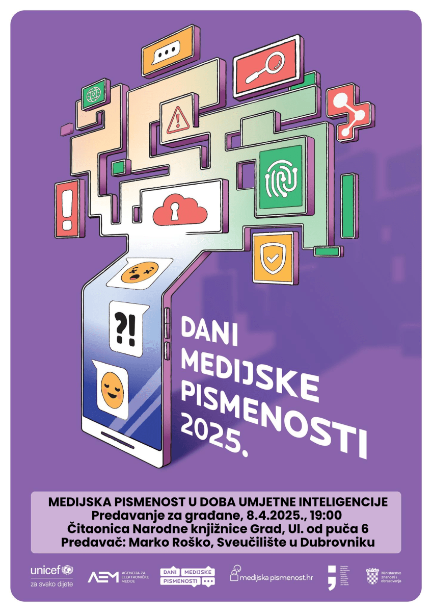 MEDIJSKA PISMENOST U DOBA UMJETNE INTELIGENCIJE