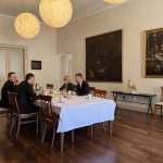 posjet biskupu za uskrs 2