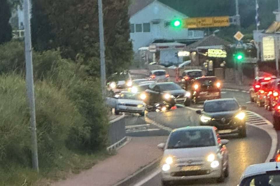 prometna nesreca zupa semafori 03052025