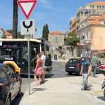 pile guzva turisti taxi taksi libertas autobus