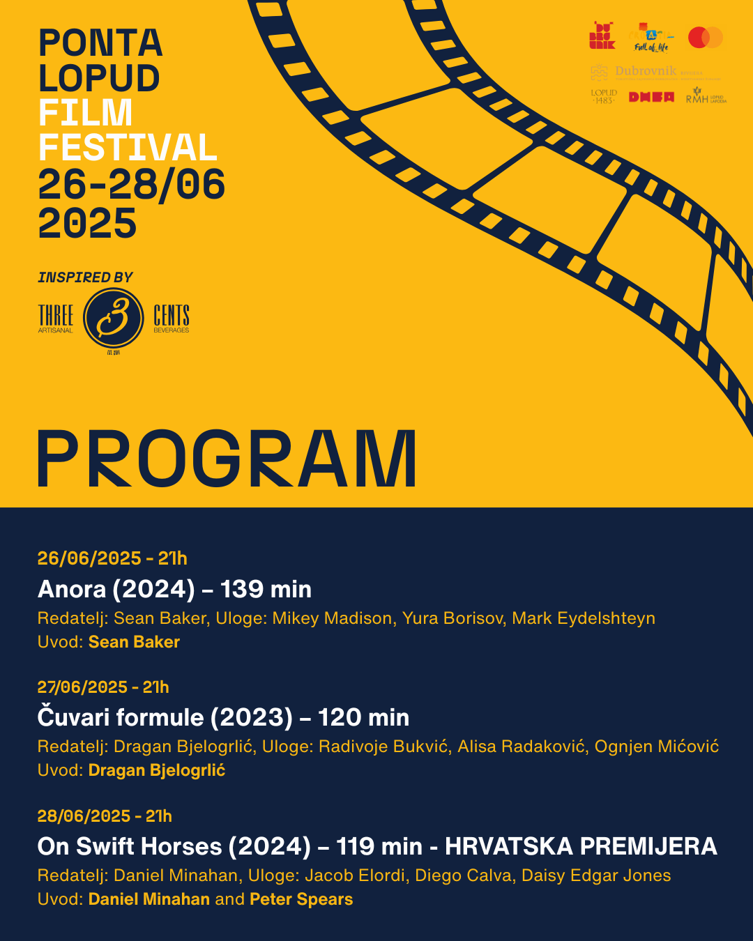 ponta lopud film festival program plakat
