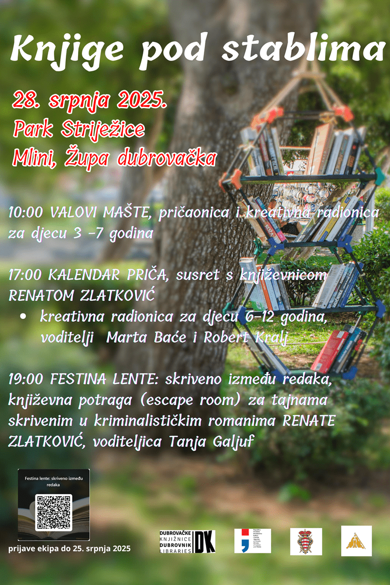 knjige pod stablima zupa 2025