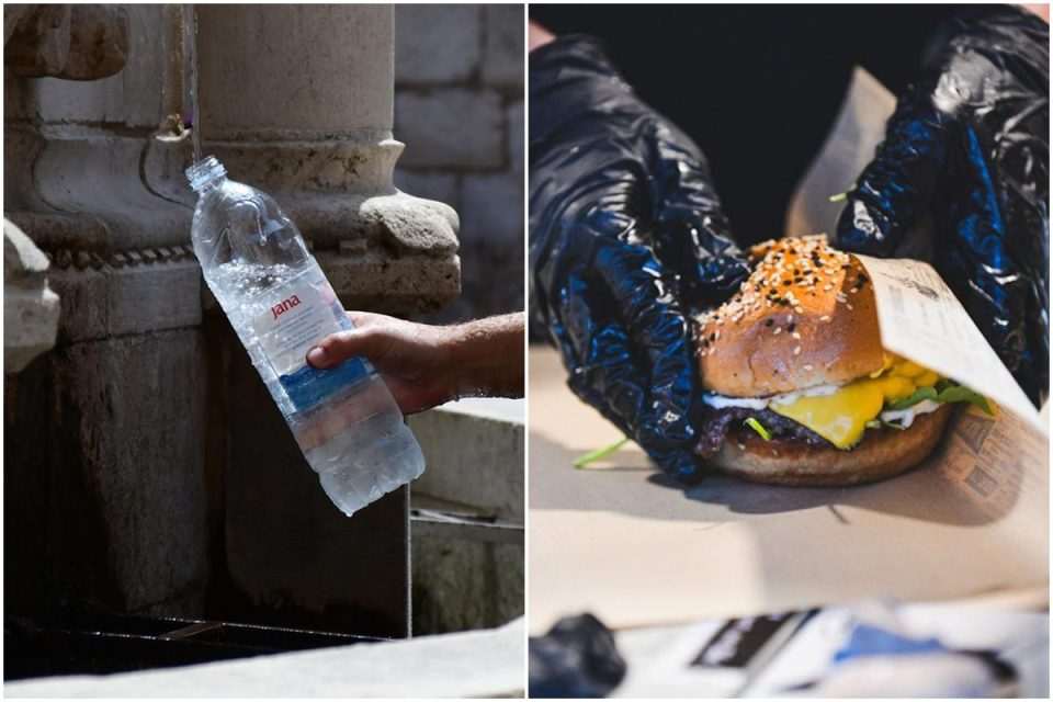 voda hrana hamburger naslovna