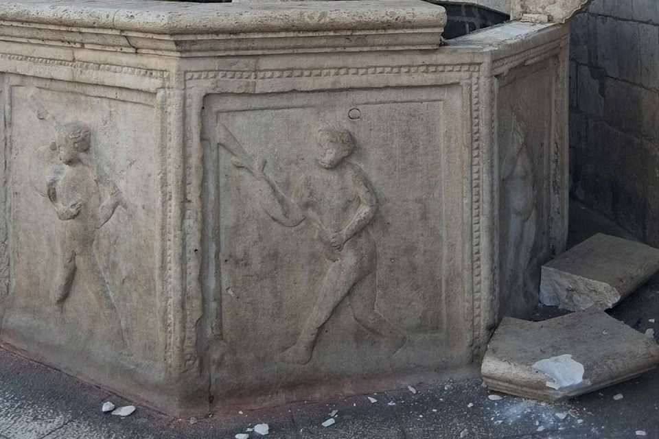 fontana ostecenje
