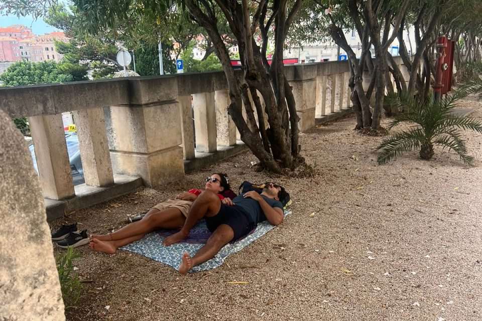 gimnazija turisti odmor