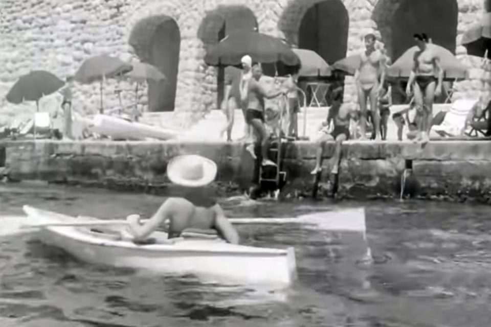 slika 50ih kupaliste podno hotela excelsior