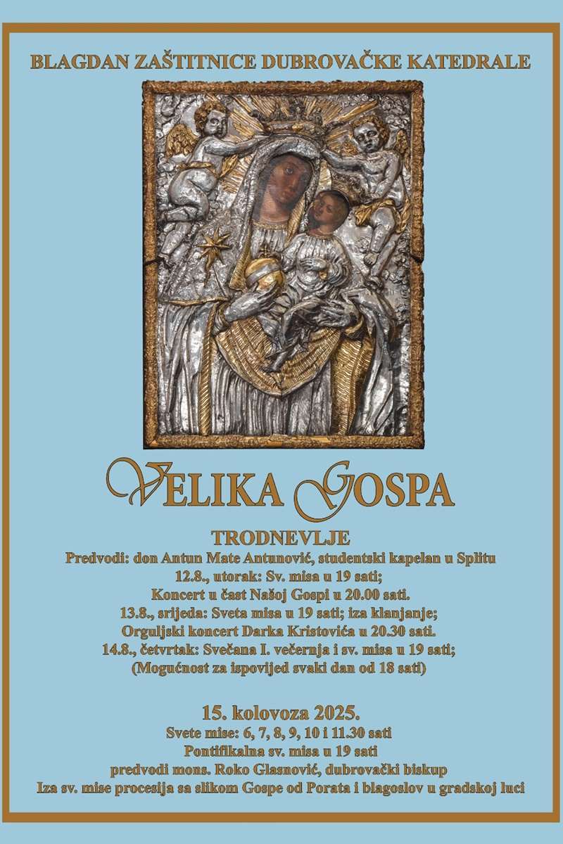 velika gospa 2025 plakat