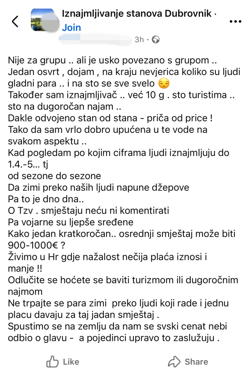 iznajmljivanje stanova