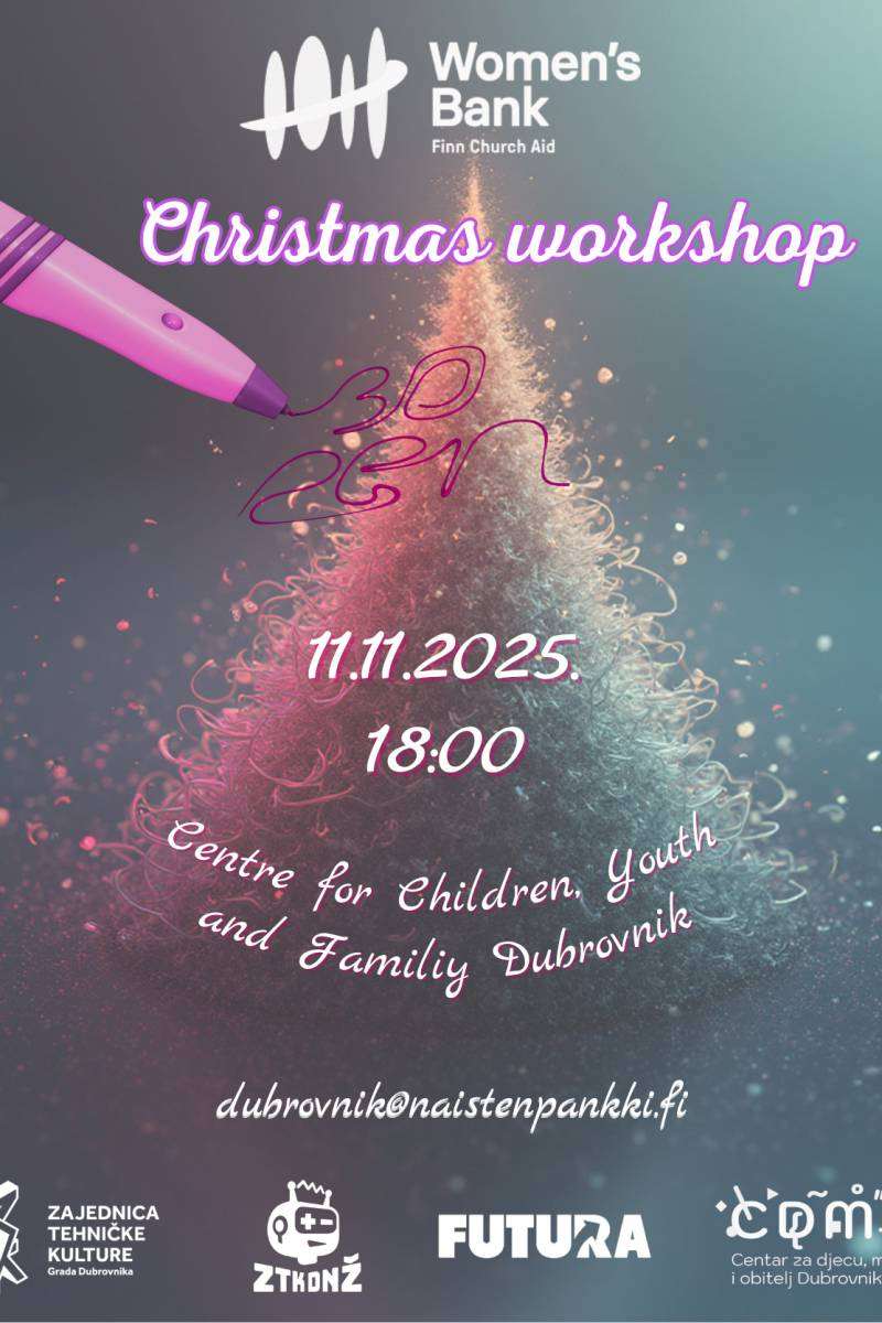 PRIKUPILE VIŠE OD 2 TISUĆA EURA DONACIJA Održana Women's Bank književna večera 1 WbChristmasWorkshop