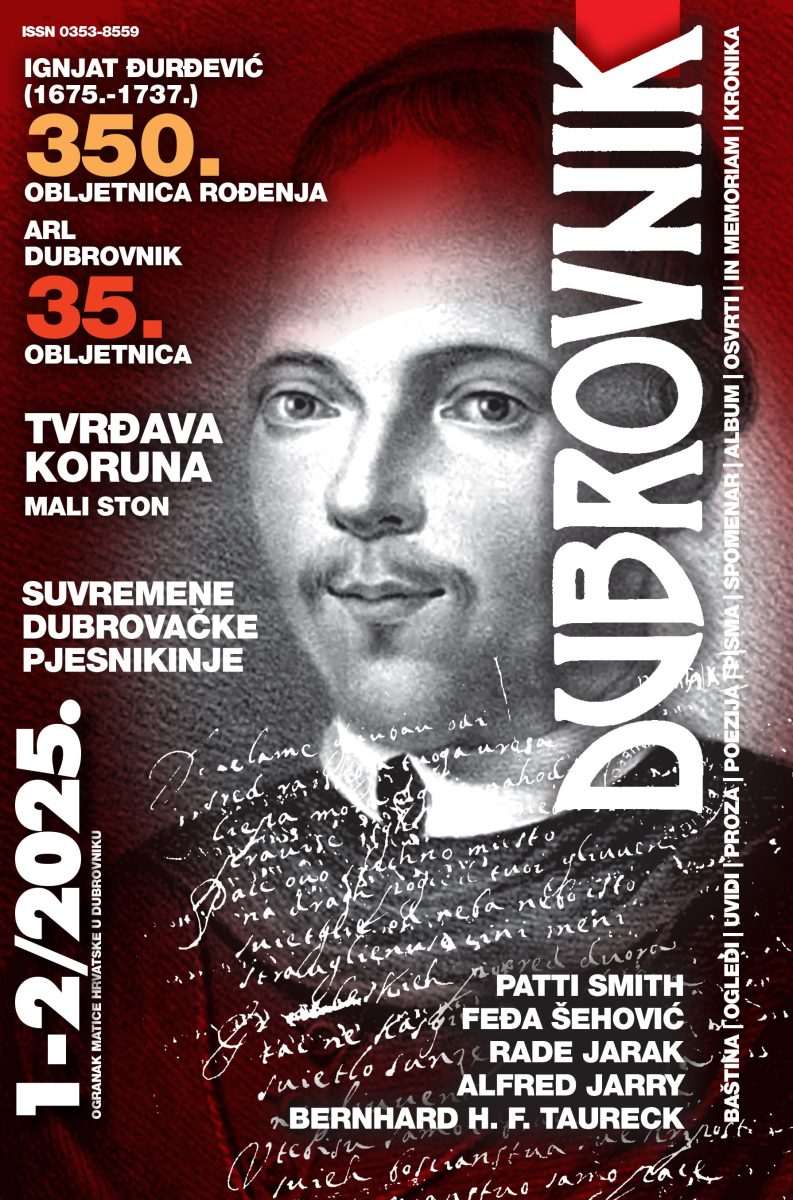 Ogranak Matice hrvatske objavio novi broj časopisa 'Dubrovnik' 1 casopis dbrovnik matica hrvatska