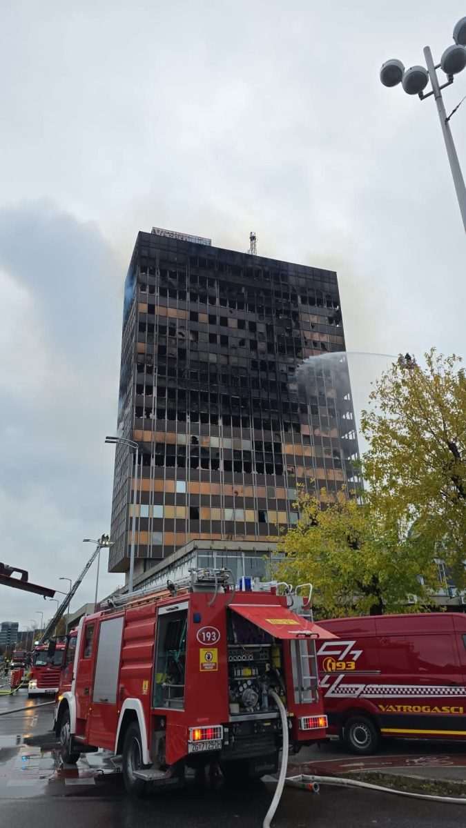 Pozar vjesnik ujutro