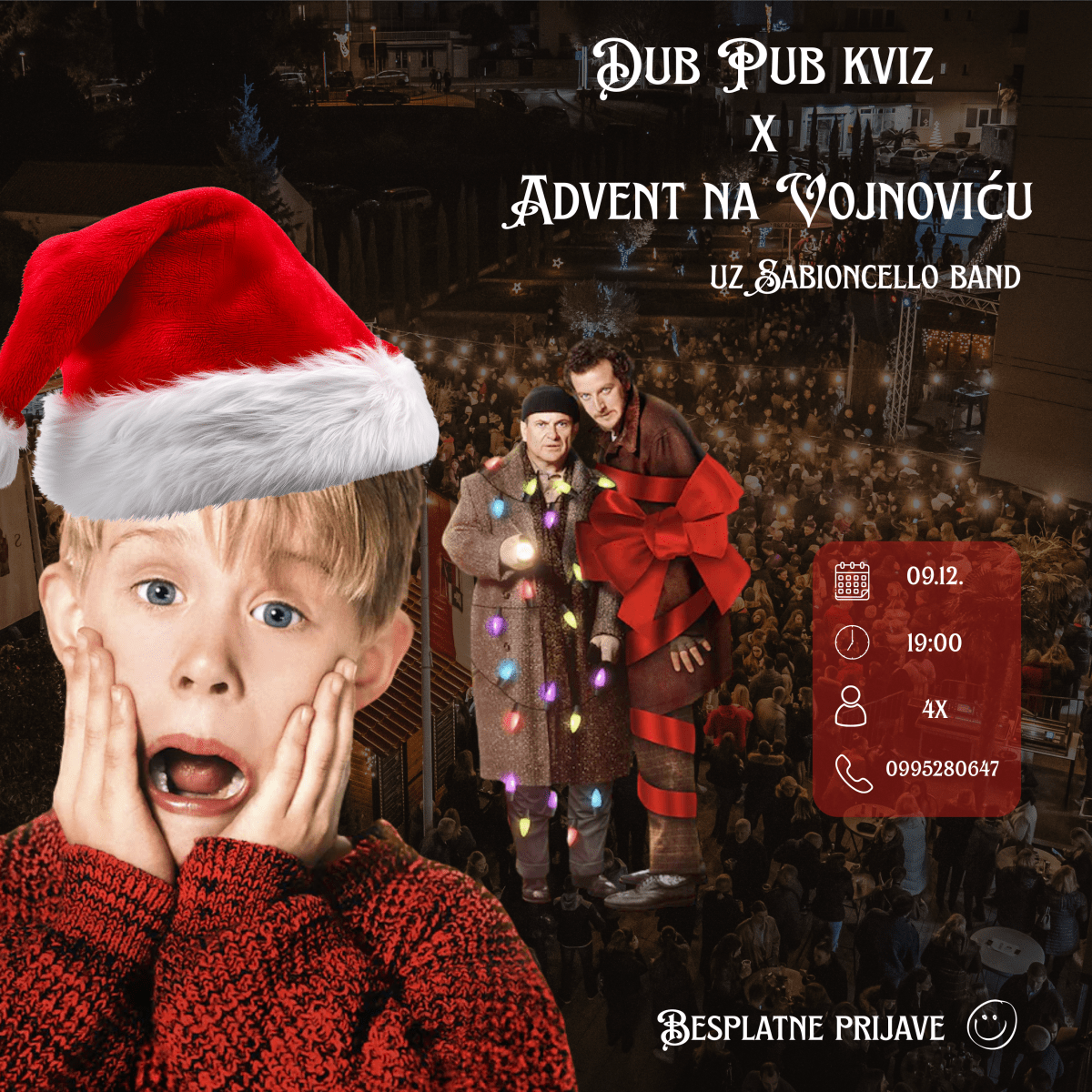 DUB PUB kviz x Advent na vojnovi u