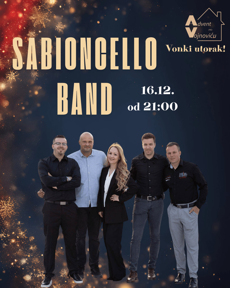 'VONKI UTORAK' Sabioncello Band na Adventu na Vojnoviću 1 Sabioncello band 16.12