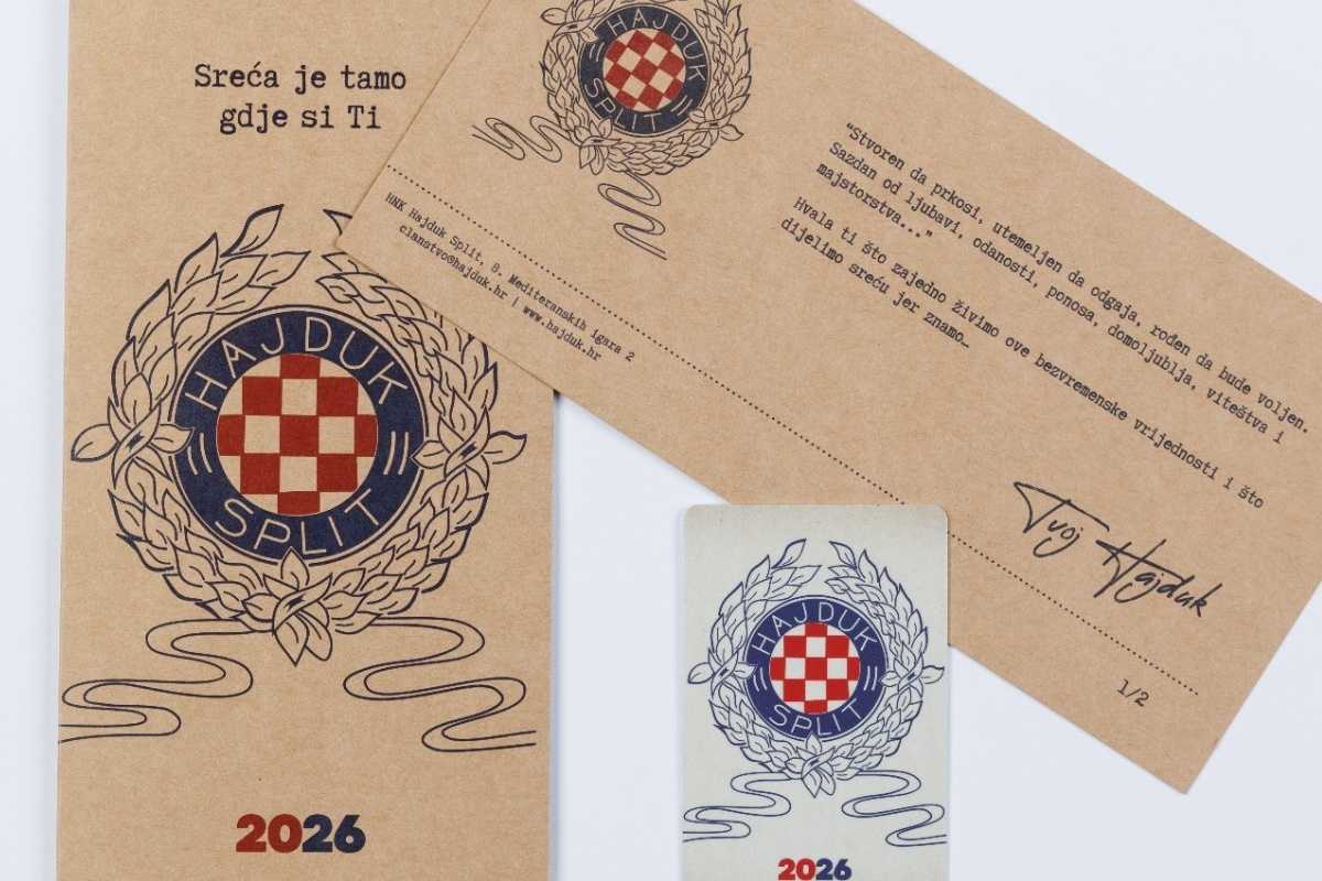 VEĆ PRVOG DANA NOVE GODINE Hajduk srušio vlastiti rekord! 1 hajduk iskaznica