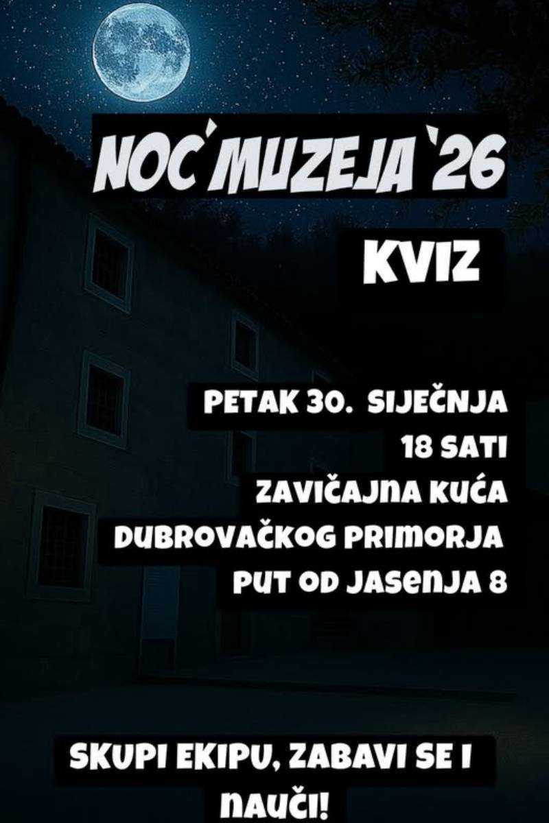 noc muzeja slano 2026