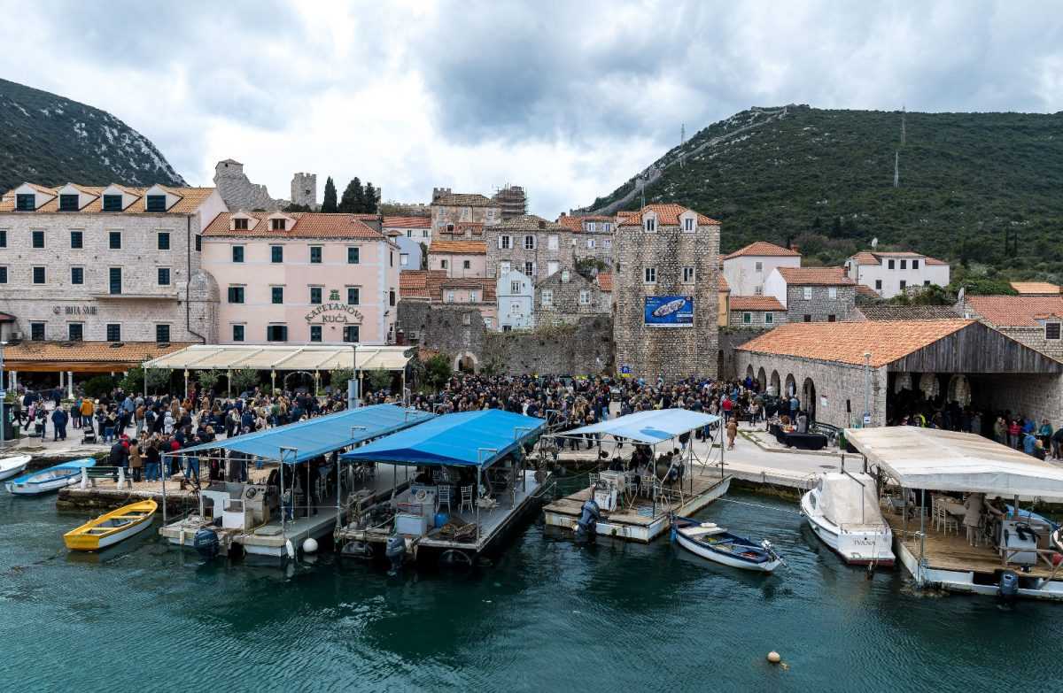 DANI MALOSTONSKE KAMENICE 2026. U središtu festa u Stonu i Brijesti 1 DaniMalostonskeKamenice2025 dron 115