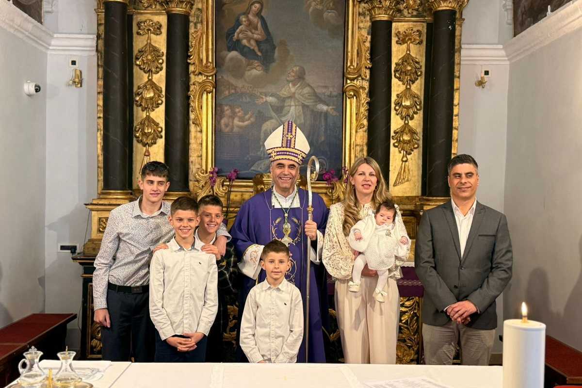 krstenje petog djeteta obitelj bako