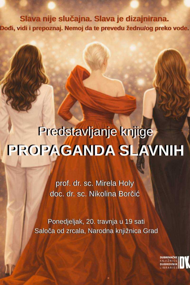 Predstavljanje knjige PROPAGANDA SLAVNIH