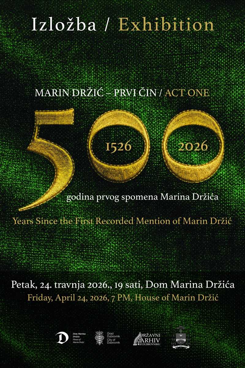 izlozba drzic plakat