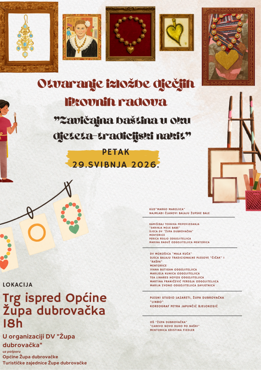 Otvaranhe izlozbe djecjih likovnih radova 1