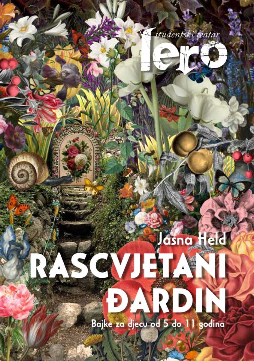 Rascvjetani dardin plakat