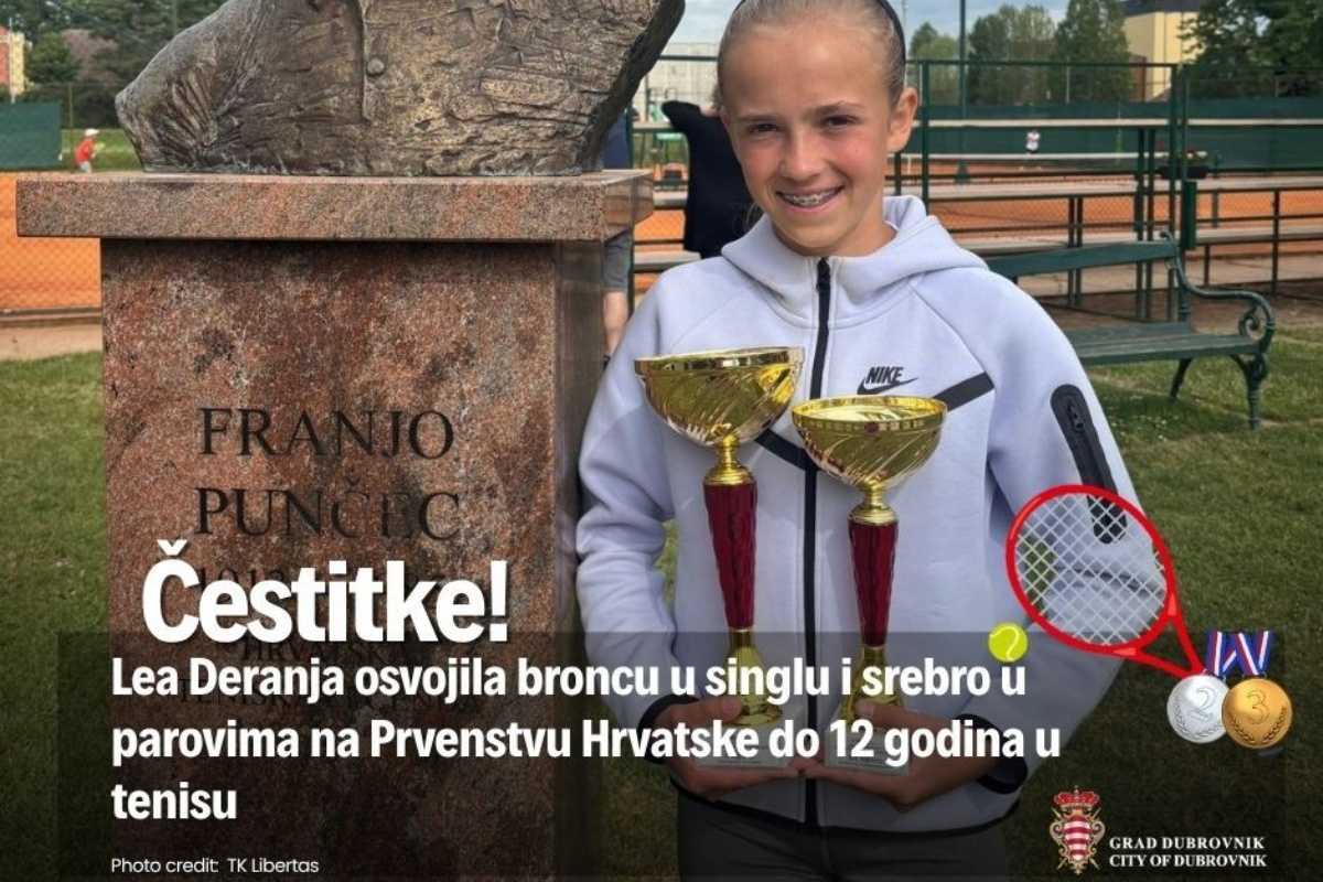 lea deranja grad dubrovnik cestitka bronca srebro