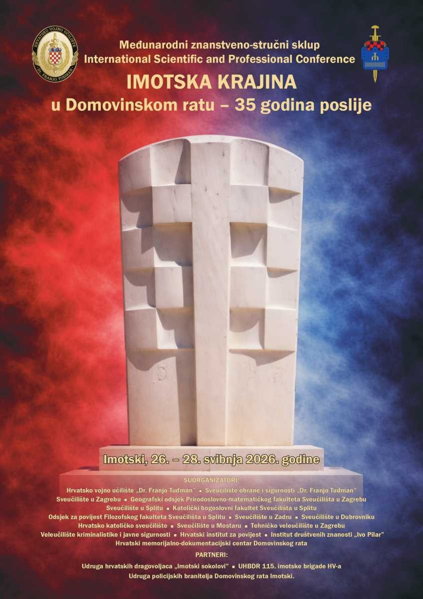 Međunarodni znanstveno-stručni skup 'Imotska krajina u Domovinskom ratu – 35 godina poslije' 1 plakat imotska krajina u domovinskom ratu