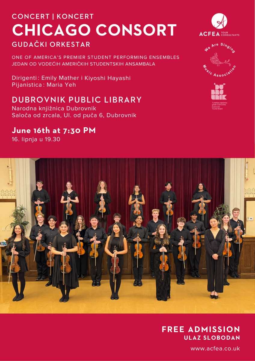 Chicago Consort zatvara hrvatsko-slovensku turneju koncertom u Saloči od zrcala 1 Chicago Consort vizual