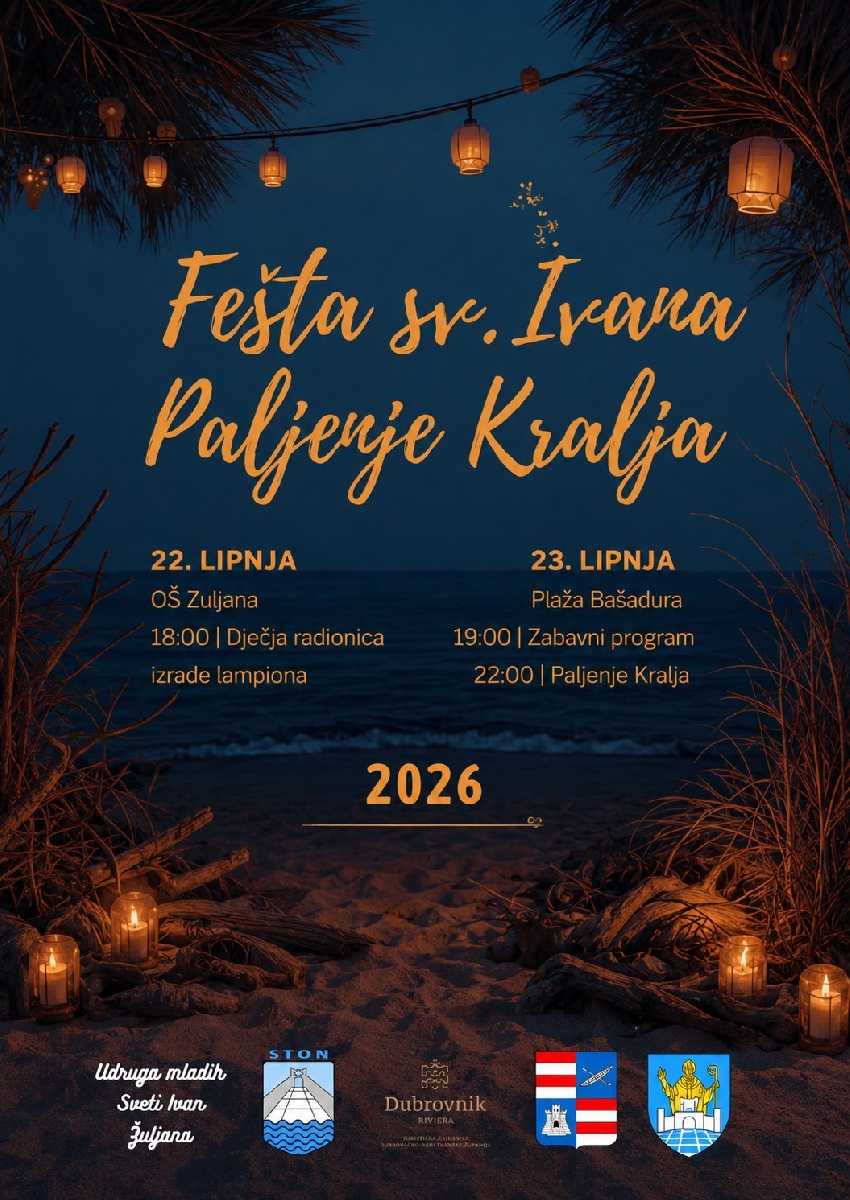 TRADICIONALNI PROGRAM Festa sv. Ivana i Paljenje Kralja u Žuljani 1 Festa svetog Ivana