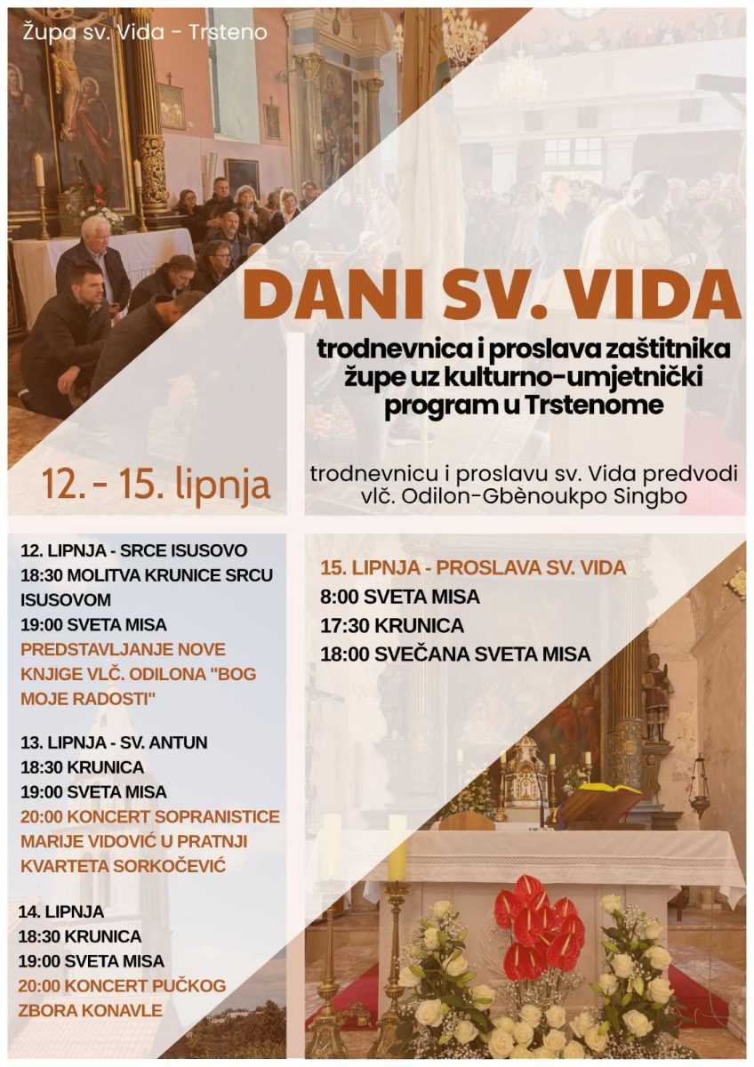 dani sv. vida plakat