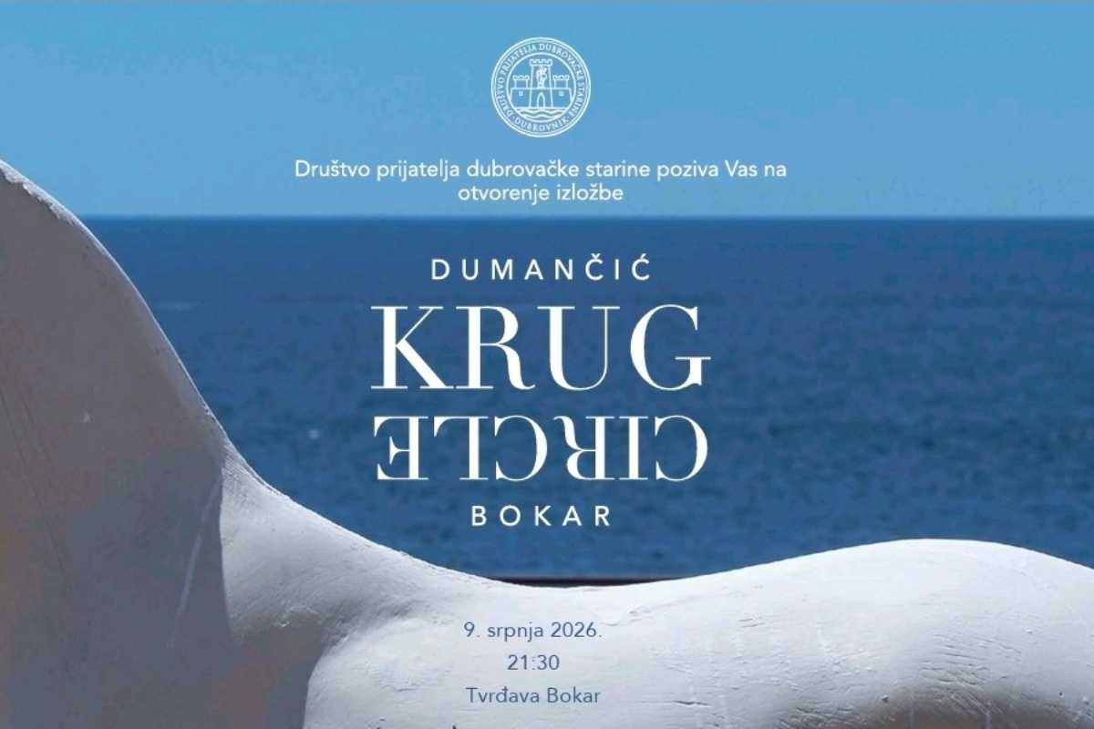 Izložba Hrvoja Dumančića "Krug" u tvrđavi Bokar 1 krug uredeno