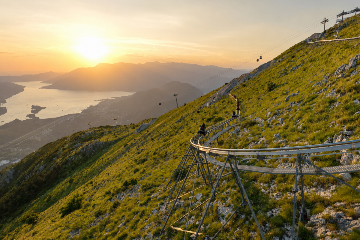 IZ DUBROVNIKA DO LOVĆENA Jednodnevni izlet iznad Boke koji počinje vožnjom žičarom 5 Foto AlpineCoaster Cover