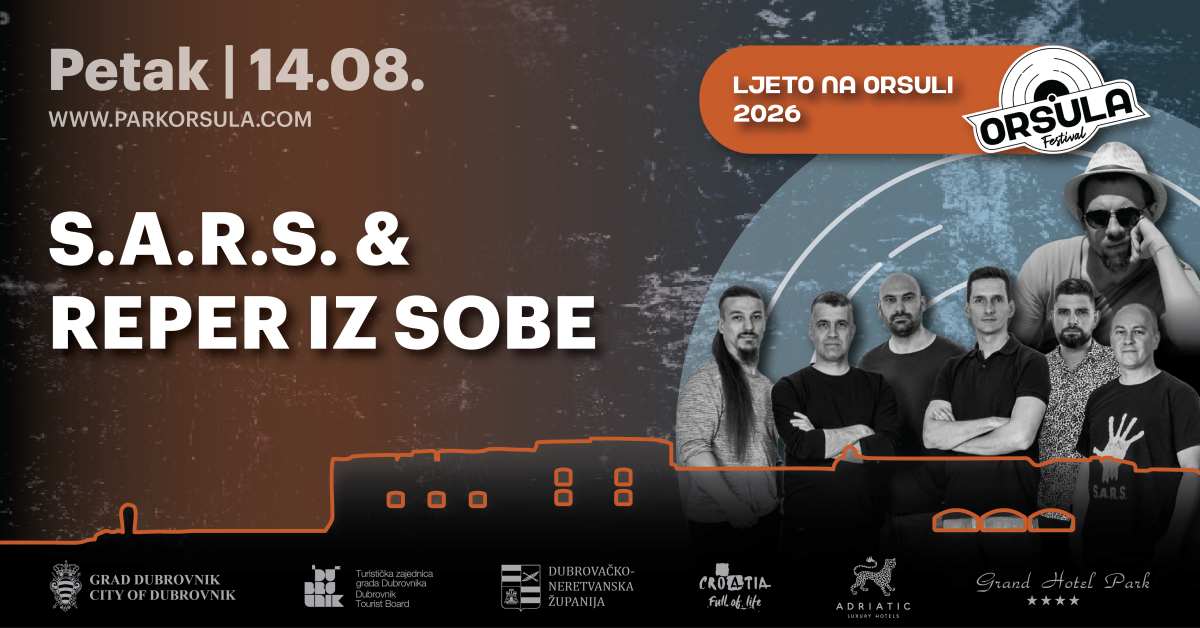 Dupli koncert na Orsuli: S.A.R.S. i Reper Iz Sobe ovog petka stižu pred dubrovačku publiku 1 SarsReperIzSobe Dogadjaj