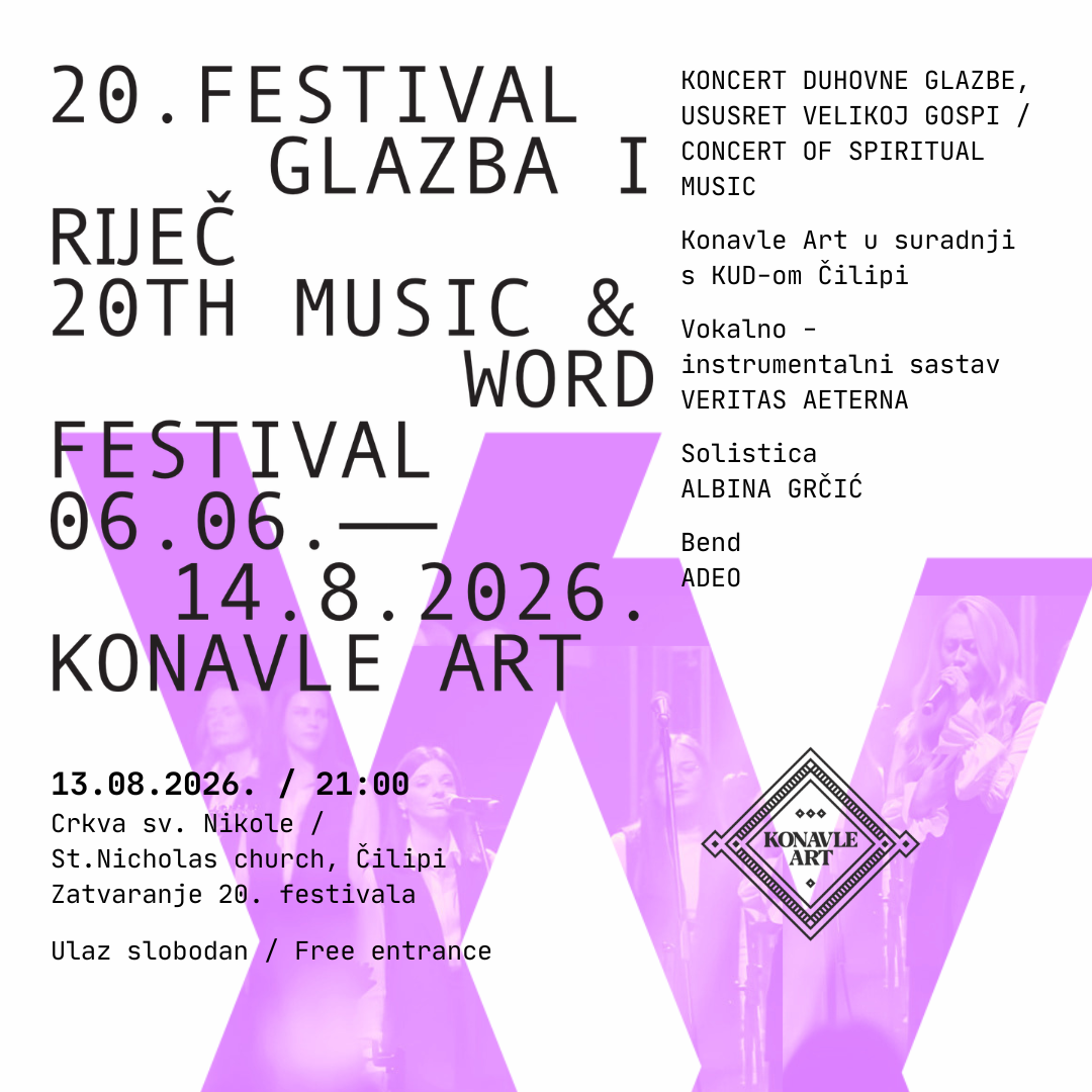 VIS Veritas aeterna Albina ADEO vizual 20. festival Glazba i Rijec 2