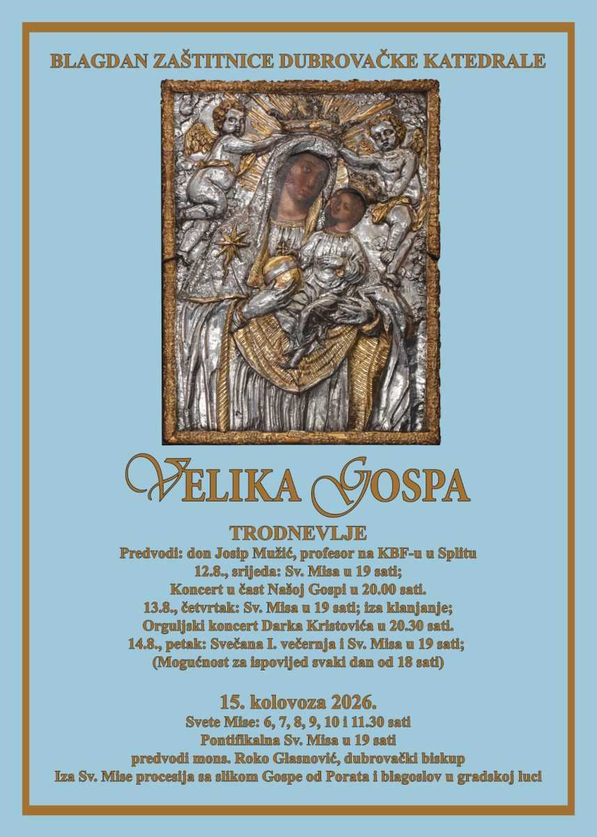 trodnevnica velike gospe